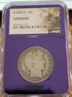 1902 Barber Half Dollar NGC Genuine