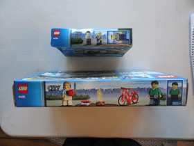 Lego City (2) # 4436 Patrol Car & # 4435 Car and Caravan Ages 5-12 NIB