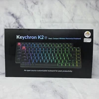 Keychron K2 Version 3 Wireless Mechanical Keyboard K2X-J4 Banana Switch Open Box