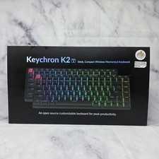 Keychron K2 Version 3 Wireless Mechanical Keyboard K2X-J4 Banana Switch Open Box