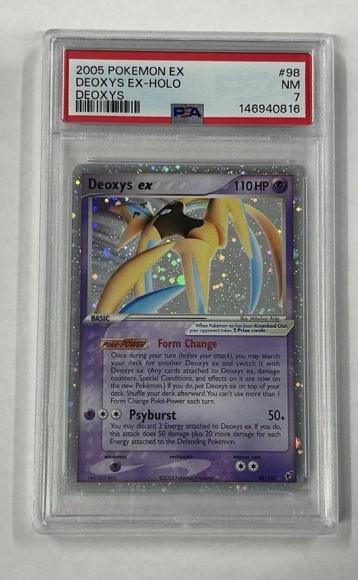 2005 Pokémon Deoxys EX Holo #98/107 PSA 7 | eBay
