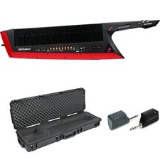 Roland AX-Edge 49-key Keytar Synthesizer Stage Deluxe Bundle - Black