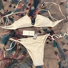 Oysho Women's Bikini Off-White (Size M)