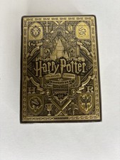 Theory11 Harry Potter Hogwarts Yellow High Quality Playing Cards Poker Deck