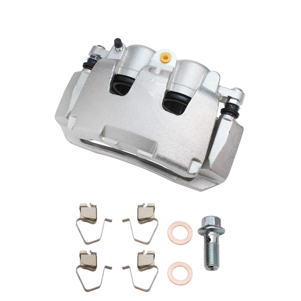 Front & Rear Disc Brake Calipers w/ Bracket for 2006 2007 2008 Dodge Ram 1500 - Image 4 of 4