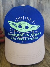 Star Wars Baby Yoda Grogu Baseball Hat Cap Force Is Strong with This Little One
