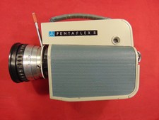 Pentaflex 8 Filmkamera  Body Gehäuse  Pentacon Objektiv Pentovar 2,8 -32 
