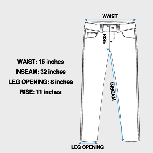 Pantalones de mezclilla Levi's 505 para hombre 30x32 azul calce regular pierna recta lavado claro - Imagen 12 de 12