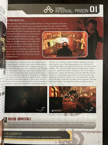 FEAR3 F. E. A. R. 3 Official Strategy Guide by BradyGames Very Nice Condition - Picture 2 of 4
