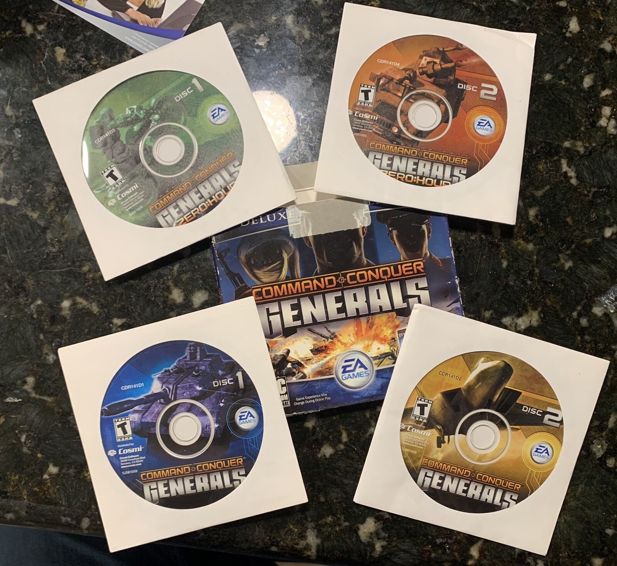その他 Psa10 Command and Conquer Command & Conquer: Generals Deluxe Edition Generals + Zero