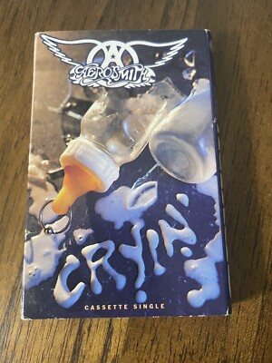 Crying [Single] by Aerosmith (Cassette, Jun-1993, Geffen)
