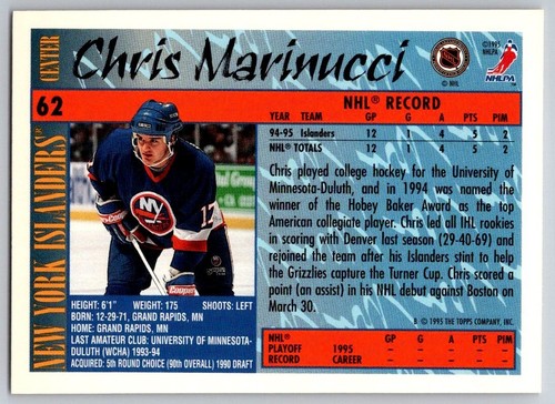 1995-96 Topps Hockey - #1 to #220 - PICK FROM LIST - Picture 127 of 437
