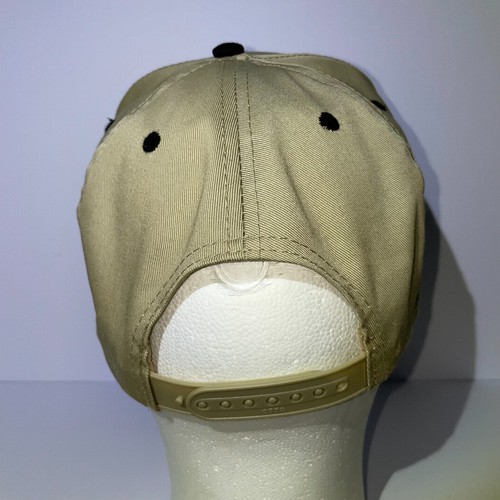 ConAgra Foods Snapback Cap Vintage Otto 27-064 Khaki Tan Black - Picture 4 of 6