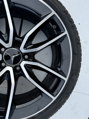 MERCEDES C CLASS AMG C43 W205 19" 7.5J FRONT ALLOY WHEEL+TYRE A2054010701 - Picture 3 of 16