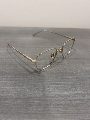 Maui Jim Gold Polished Titanium Eyeglasses MJO 2719-  16.49-21-145