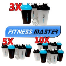 Multi GYM Protein Supplement Drink Blender Mixer Shaker Shake Ball Bottle 500ml