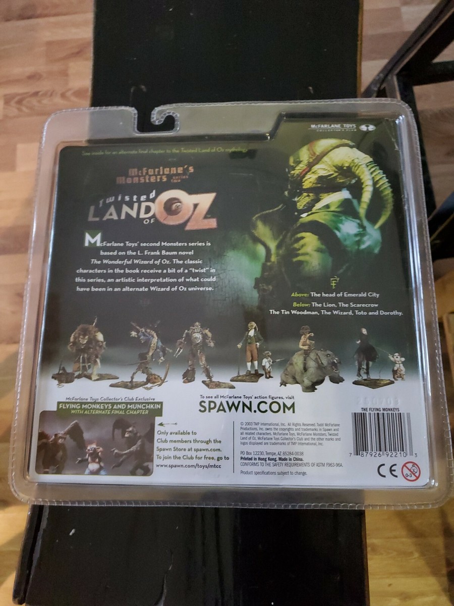McFarlane Monsters TWISTED LAND OF OZ FLYING MONKEYS COLLECTOR'S