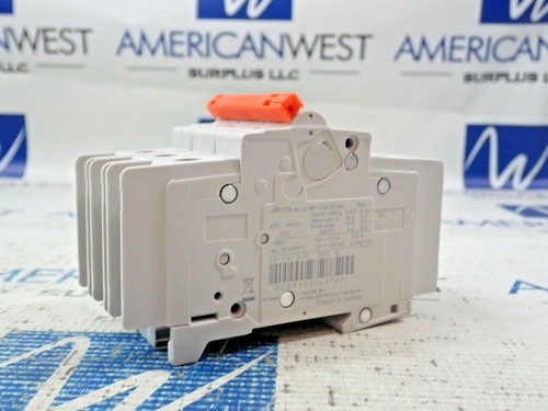 SPRECHER+SCHUH L9-1.6/3/C SER B CIRCUIT BREAKER 3 POLE 1.6A NEW - Picture 8 of 11