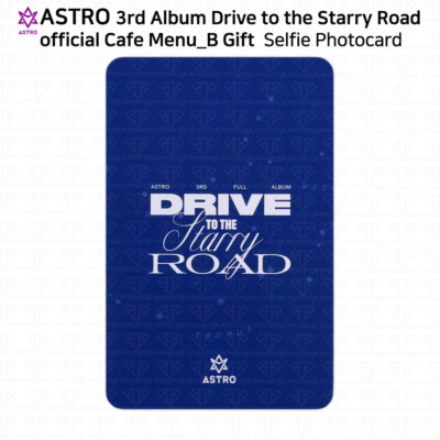 ASTRO 3rd Album Drive to the Starry Road Official Cafe MD Benefit