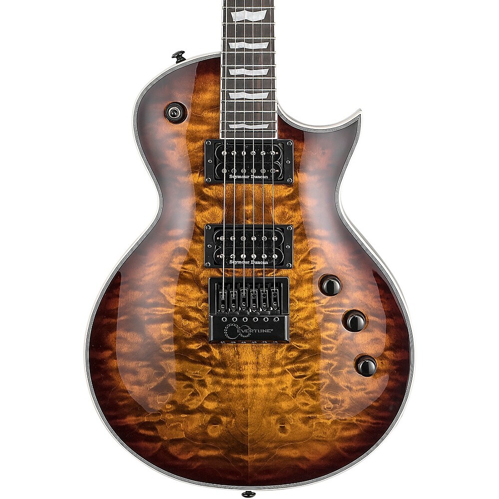 ESP LTD EC-1000 Evertune Электрогитара Dark Brown Sunburst