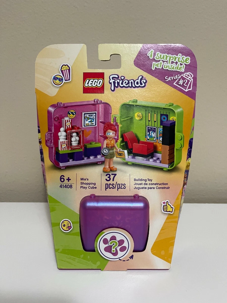 Lego Friends 41408 Mia s Shopping Play Cube w Surprise Pet