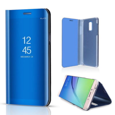 Clear View Mirror Cover Flip Case for Galaxy S21 S22 S23 S24 FE S25 Ultra/iPhone