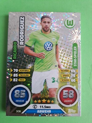 Match Attax 16/17 2017 - 308 - Ricardo Rodriguez - Star-Spieler
