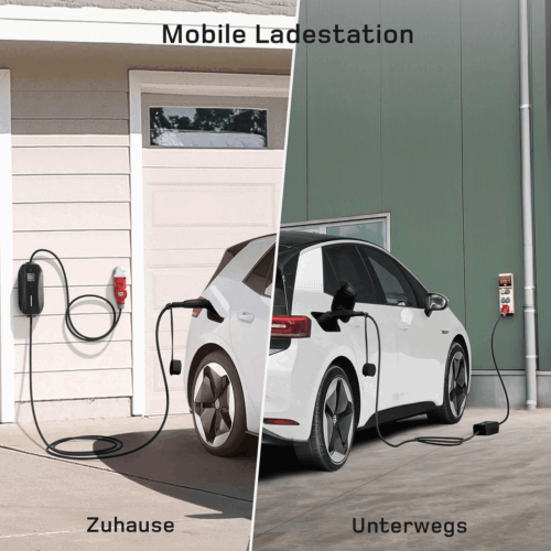 Typ 2 Ladekabel CEE 11kw 6-16A 7M Mobile Wallbox für Elektroautos Hybrid E-Auto - Bild 7 von 12