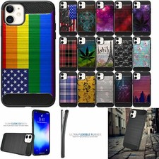 For Google Pixel 4 5.7" Flex TPU Fiber SET12 Slim Shock Combat Case