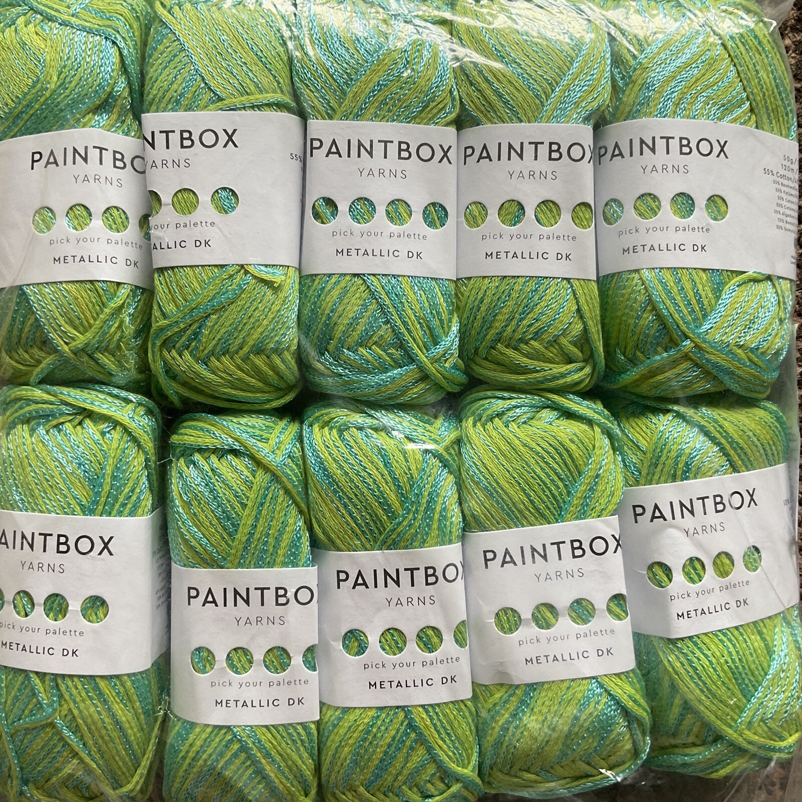 Fil à Tricoter OnLine Luna Line 103 Allegro - 45% Laine, 45% Polyamide, 10% Polyester, 50g