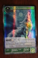 Force Of Will CCG "Wolf in the Moonlight" (Foil) TMS-066 C