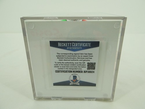 Sergio Perez Signed 2023 F1 Austrian GP 1/2 Scale Mini Helmet in Case w/BAS COA - Picture 15 of 18