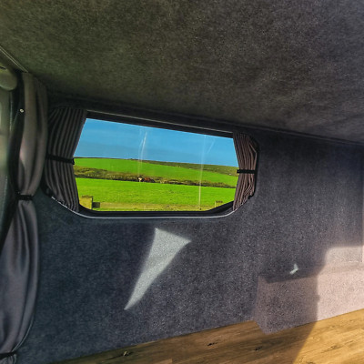 Für Vauxhall (Opel) Vivaro Premium 1 x Seitenscheibenvorhänge Van-X