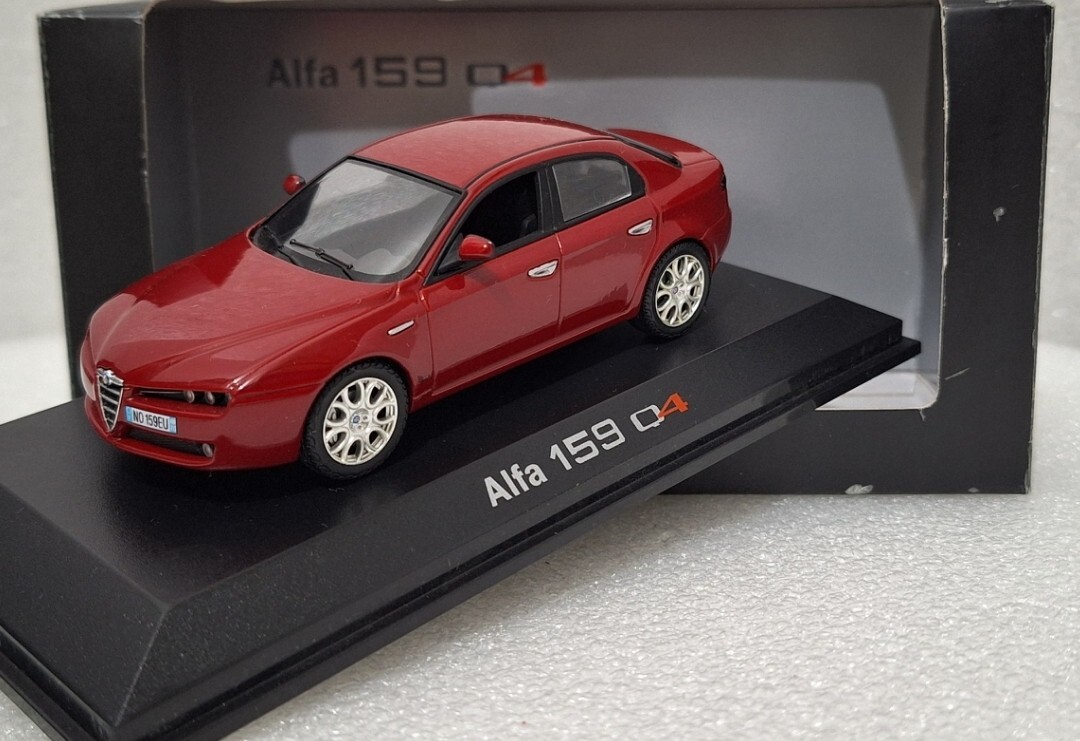 Alfa Romeo 159 Q4 2006 Red 1:43 Norev 790026 EXTREMELY RARE!! | eBay