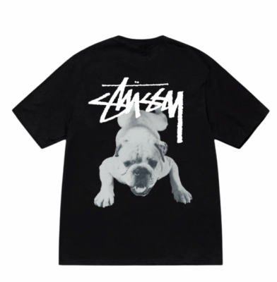 Stussy Stock Dog T-Shirt Black 1905159 | eBay