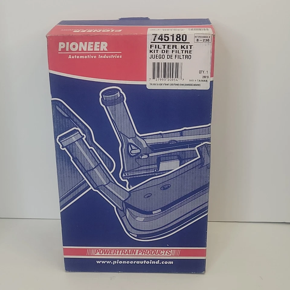 Kit de filtro de transmisión Ford Escape Contour Probe Pioneer 745180 Foto 2 de 4