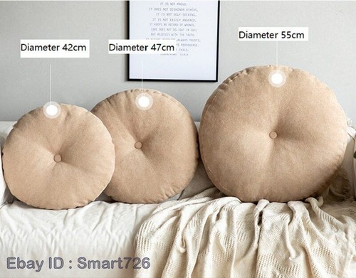 Seat Pillow Solid Color Suitable For Mat Sofa Chair Bed Seat Pillows Cushions - Picture 22 of 29
