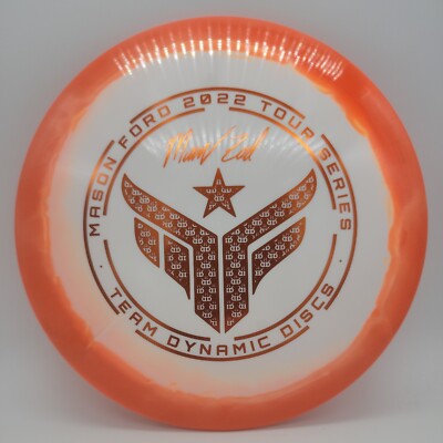 Dynamic Discs Fuzion Orbit Gateway Mason Ford Team Series Orange 173g