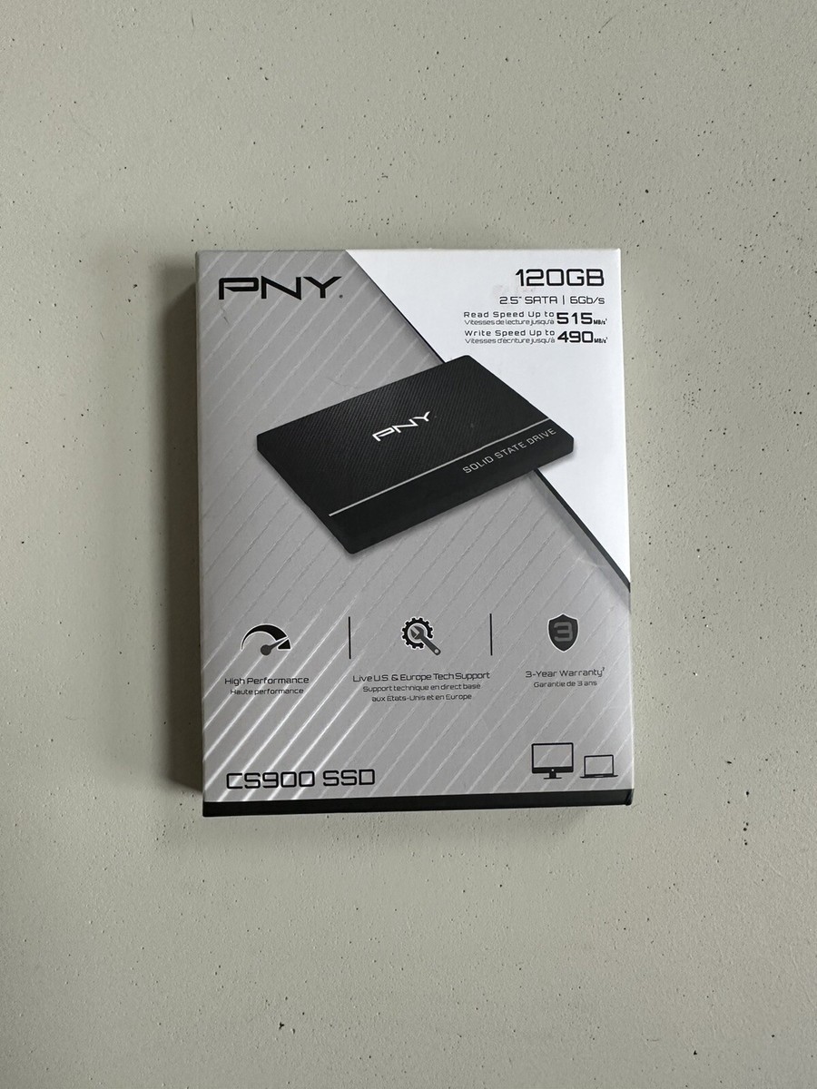 PNY CS900 Series 120GB SATA Internal SSD (SSD7CS900-120-PB