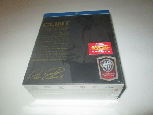 Clint Eastwood: 20 Film Collection (Blu-ray) 22-Disc Set w/Book BRAND NEW OOP - 第 1/6 張圖片