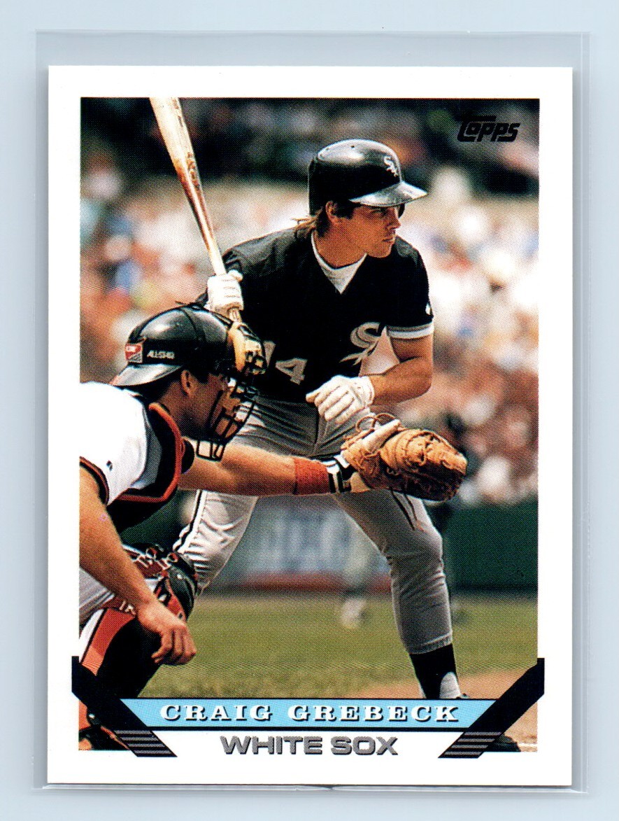 1993 Topps Straight from the pack!!! Craig Grebeck Chicago White Sox #259