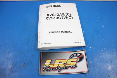 YAMAHA XVS13AW (C) XVS13CTW (C) SERVICE MANUAL BOOK LIT-11616-20