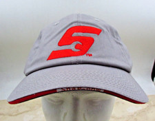 Vintage Snap On Tools S With Wrench Logo Hat, Cap, Embroidered Logo Red  Gray