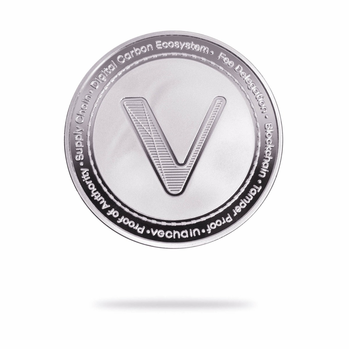 Cryptochips | VeChain (VET) Physical Crypto Coin | eBay