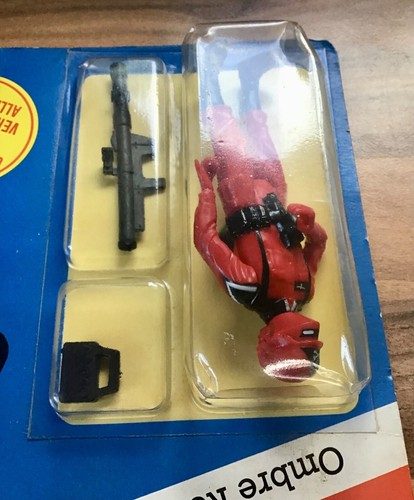 ACTION FORCE - RED SHADOW / OMBRE ROUGE / RODE SCHADUW Vintage Carded Figure MOC - Picture 10 of 18