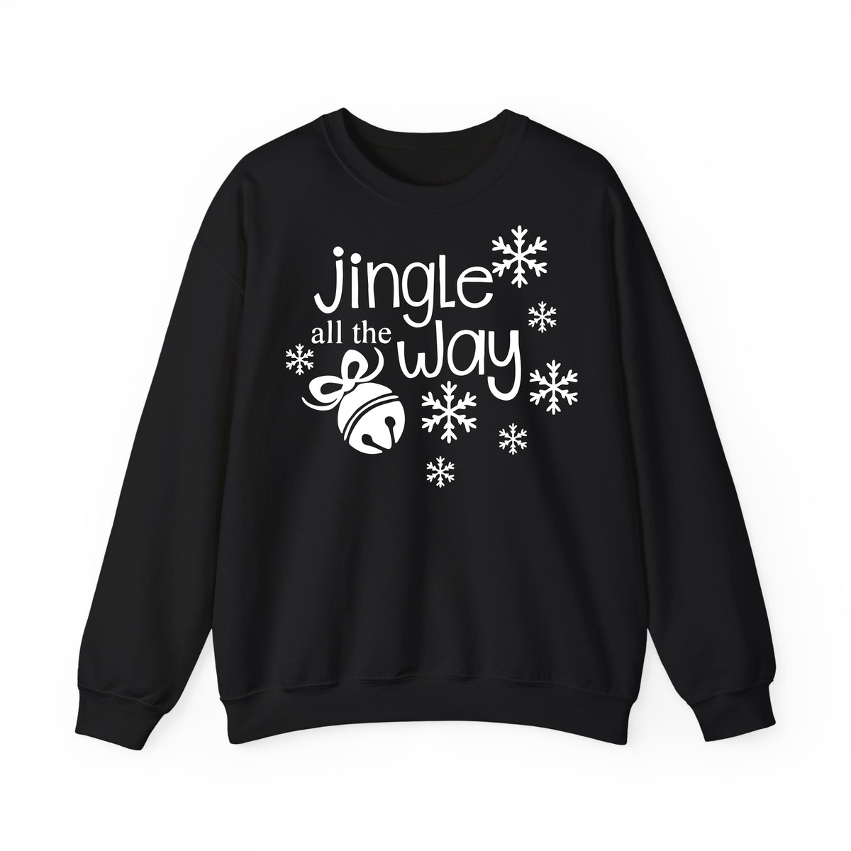 Jingle all the way Christmas jumper, Santa jingle bells season