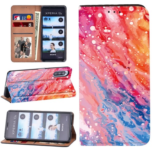 Funda de cuero con soporte para teléfono impresa -Para Sony Xperia L4/1 II/10 II/10 III/10 IV - Imagen 28 de 28