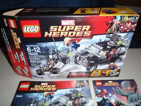 Lego Marvel Super Heroes Avengers #76030 Avengers Hydra Showdown Complete Boxed
