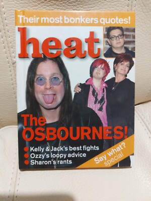 HEAT SAY WHAT? The Osbournes by Heat Magazine (hardback, 2002) VGC
