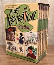 Mike s Inspiration Station Vol 1-6 6 DVD Set SEALED DISCS Arts Crafts Homeschool